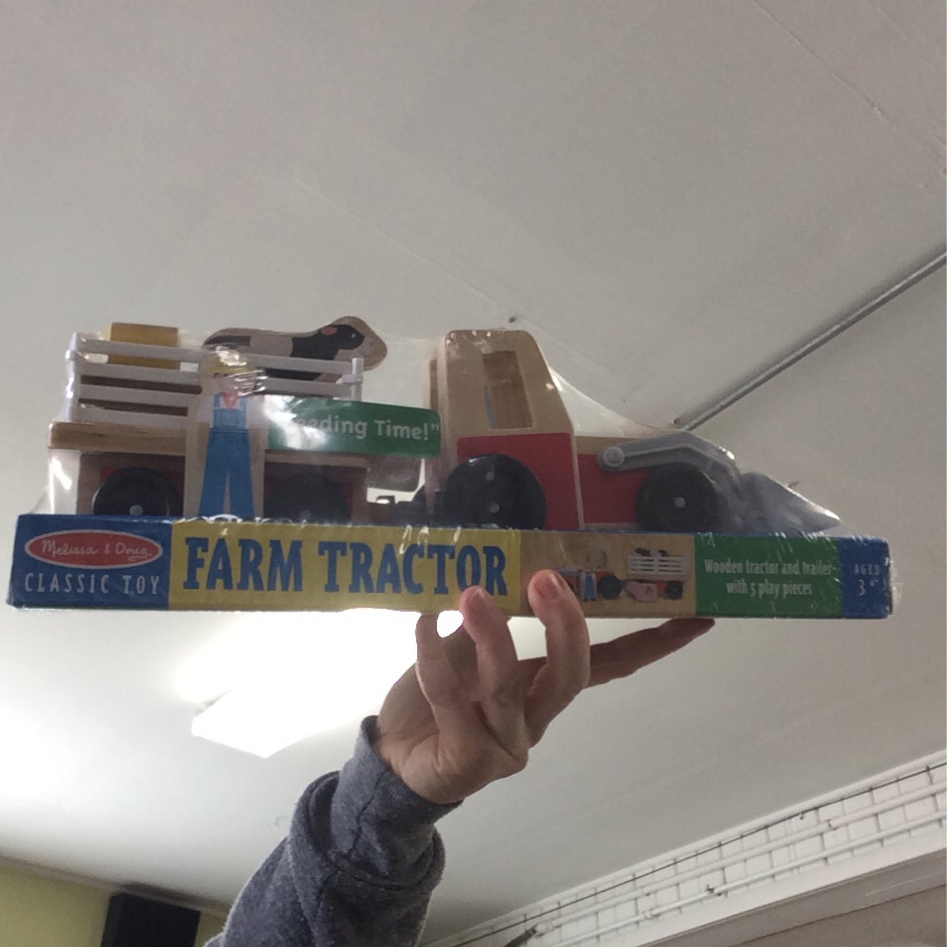 Melissa Doug Farm Tractor 9392 Tuttle Orchards Fruit Basket